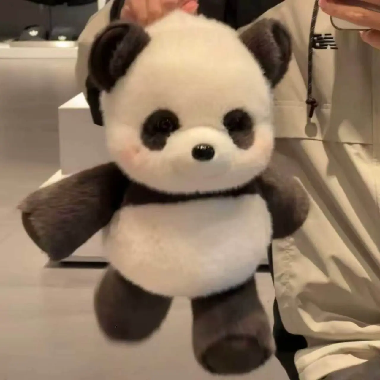Ultra Soft Panda Doll, Healing and Small Panda, Highland Cow, Perfect Gift for Girls' Birthday, Home Decoration, Heartwarming Present, Stuffed Animal Gifts