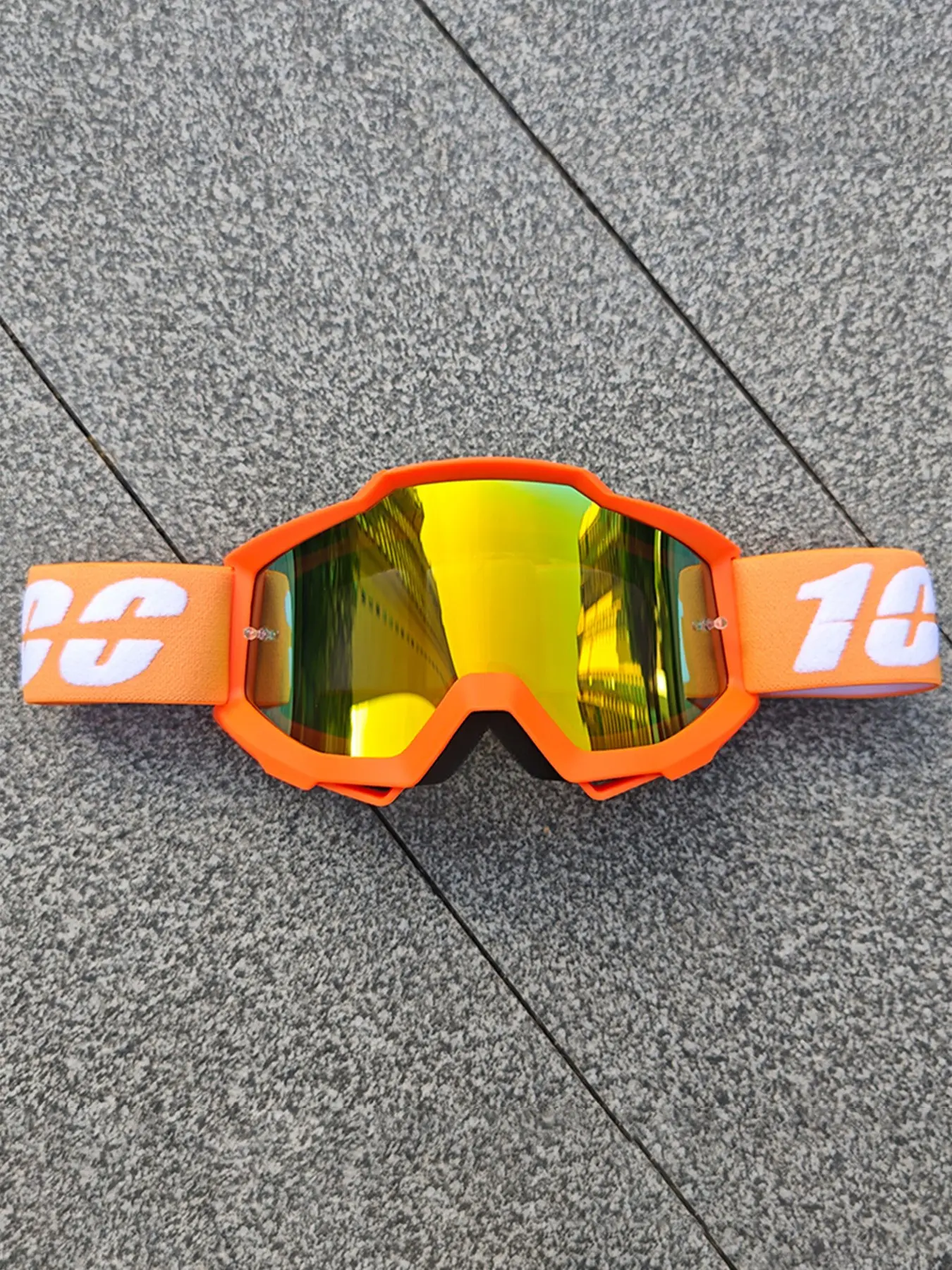 Unisex motorcycle goggles, motocross goggles, Dirt bike goggles, Dirt bike gear, off-road windproof motorcycle goggles, no nose support, adjustable elastic webbing, multi colored lens frame, suitable for off-road, highway, track