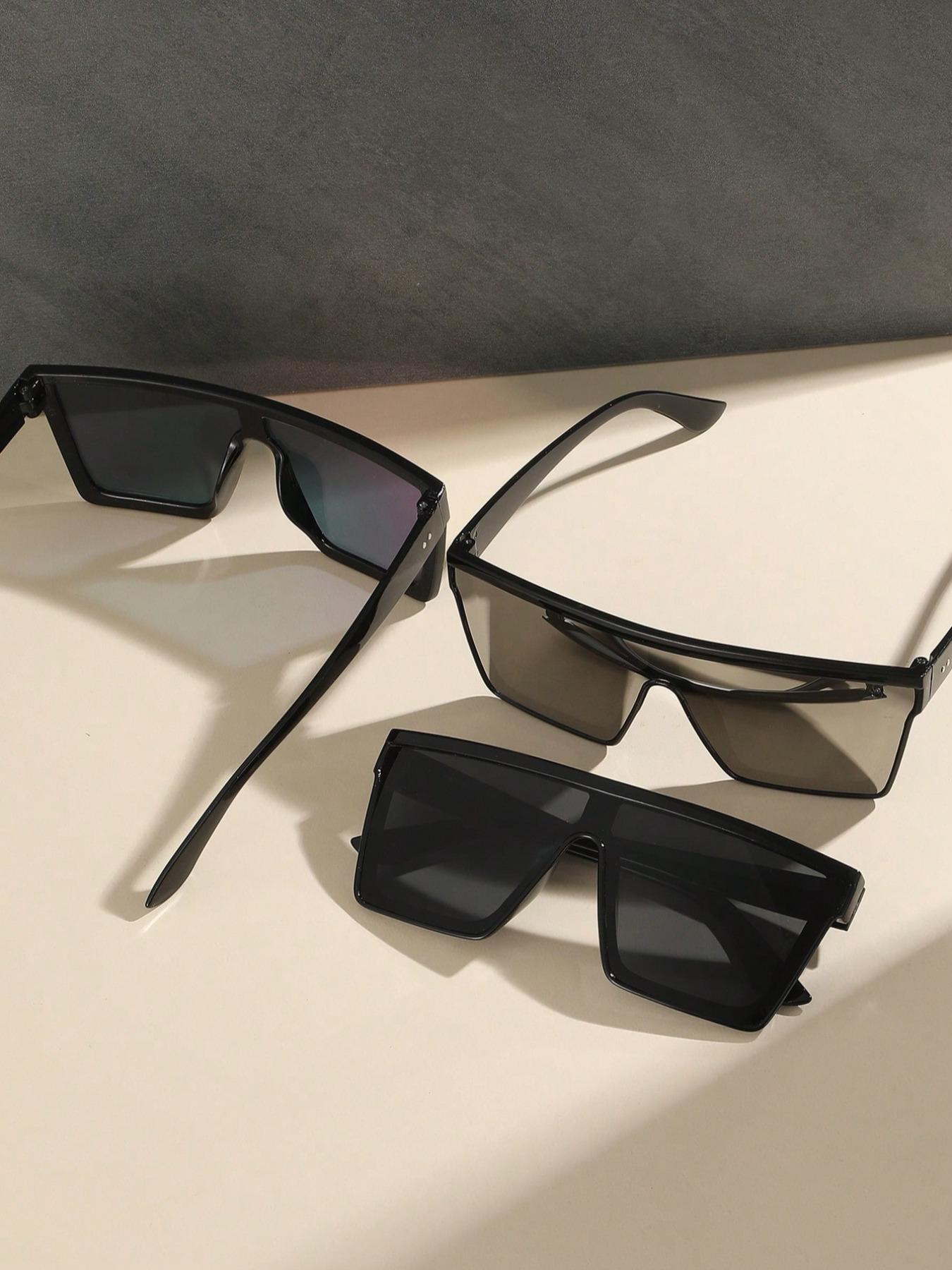 Tinted Lenses Sunglasses for Everyday Use, Summer 2024 Flap Top Frame Fashion Sunglasses, Stylish Glasses, Travel Accessories for Beach Outdoor