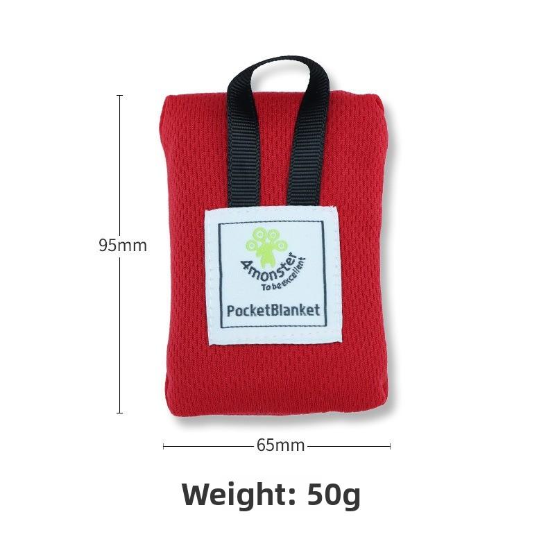 Ultra Thin Pocket Picnic Mat, Waterproof Sandproof Beach Blanket, Lightweight Foldable Portable Moisture Proof Mat for Beach