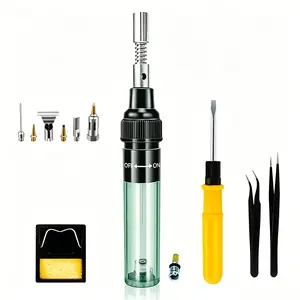 Wireless Butane Soldering Gun and Mini Torch Pen, Gas Blow Pipe Welding Tool for Electronics, Portable and Efficient Soldering Equipment