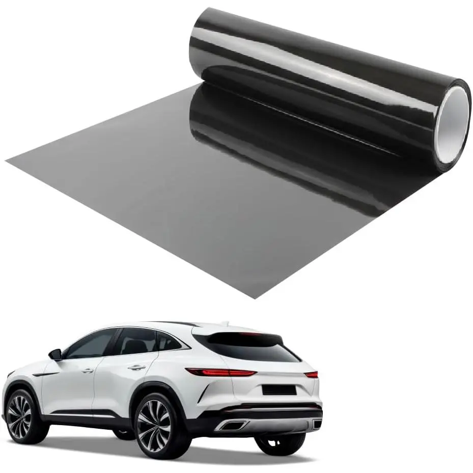 Ceramic Automotive Window Tint Film Roll- 5% 15% 30% VLT Options,99% UV Rejection, Heat & Glare Reduction,  Window Tint, See Out Not in (30% VLT, 17.5in X 5ft)