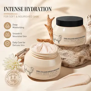 Hydrating Goat Milk Cream, Daily Moisturizing and Nourishing, Ideal for Dry and Sensitive Skin, Summer Hydration Product, Gentle Formula, Moisturizer