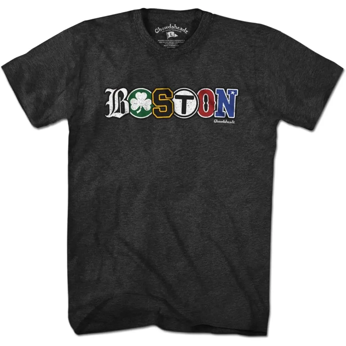 Boston Massachusetts Vintage Townie T-Shirt – Unisex Soft Cotton Blend, Perfect for Boston Sports Fans