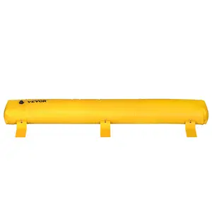 VEVOR Flood Barrier, 12 ft Length x 12 in Height Sandbag Alternative, Water Barrier for Flooding with Great Waterproof Effect, Reusable PVC Water Diversion Tubes, Flood Barriers for Home, Door, Garag