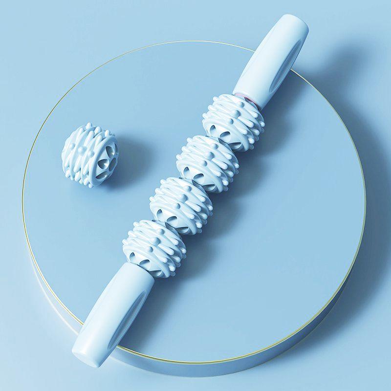 Yoga massage stick, muscle relaxer, muscle relaxation roller, calf relaxer, yoga stretcher, fitness leg fascia stick