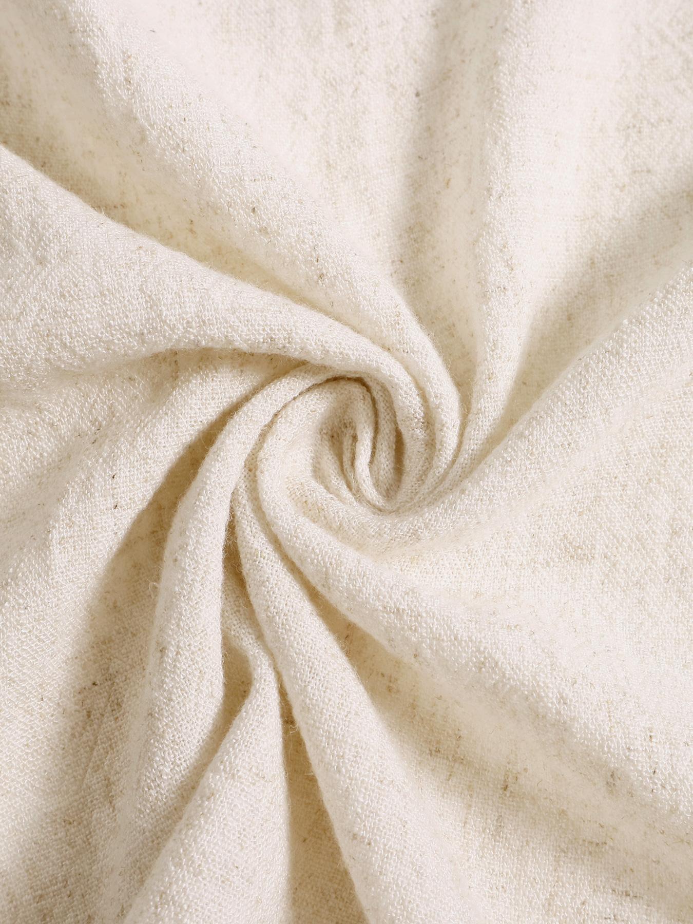 Women's Linen Short Sleeve Shirt & Pants Set, Relaxed Fit and Casual Style Outfit for Everyday Wear