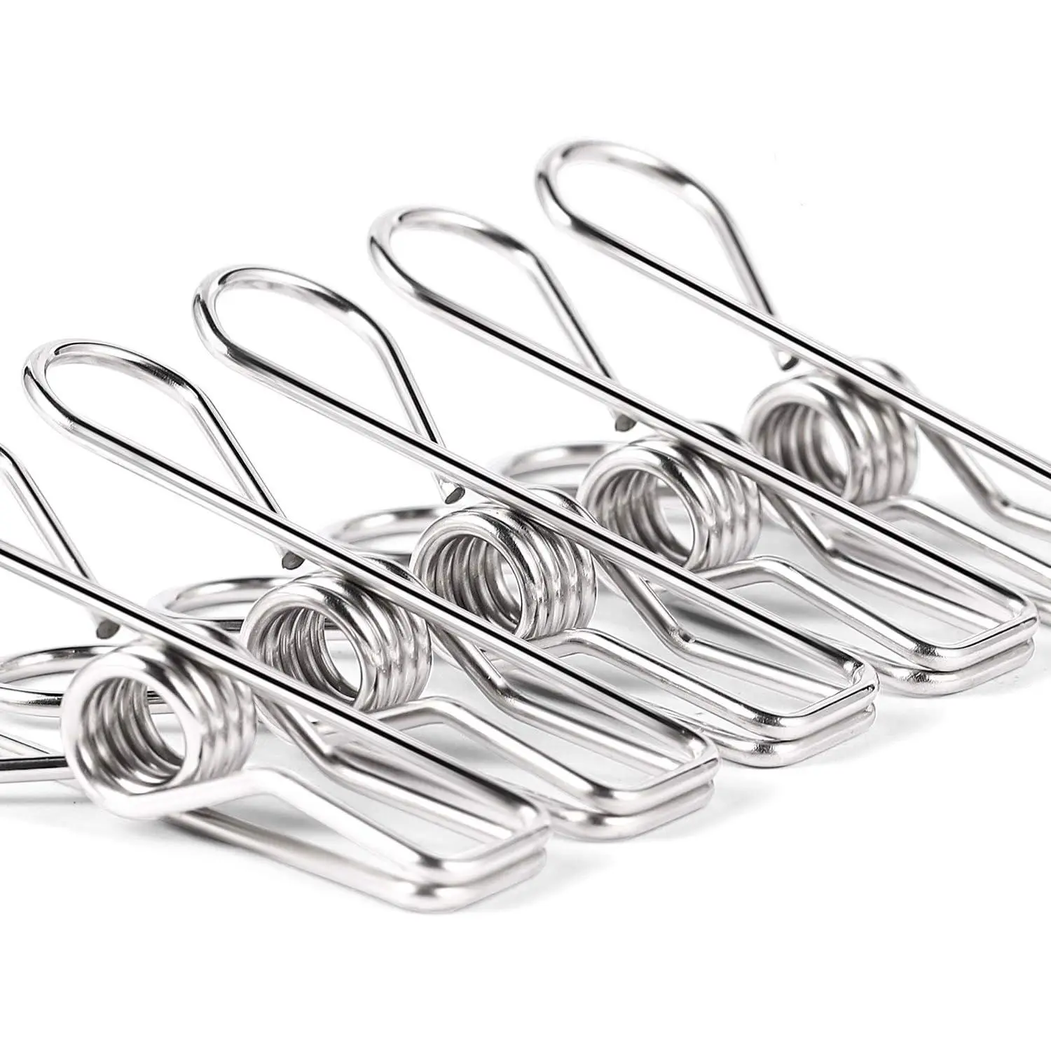 Heavy Duty Clothes Pins for  Clothes, Stainless Steel Clothespins for Landry, Metal Clothes Clips, Clothes Pegs