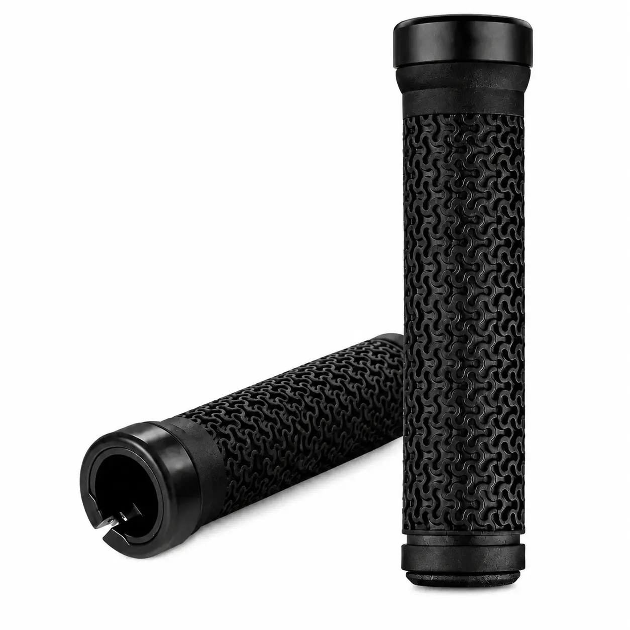 Premium Soft Anti-Slip Rubber Handlebar Grips with Ergonomic Contour Design - Enhanced Control, Comfort - Universal Fit for BMX, Mountain, Folding Bikes (Motorcycle Frames & Fittings), Anti-Slip Grip