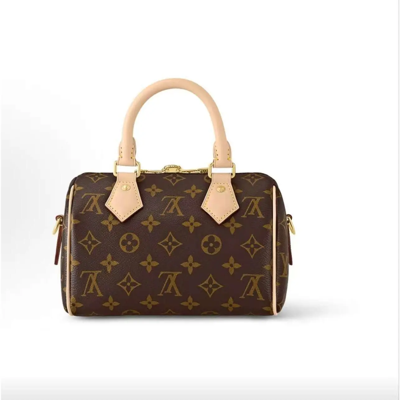 Pre-owned Louis Vuitton Speedy Bandoulière 20 Black Handbag