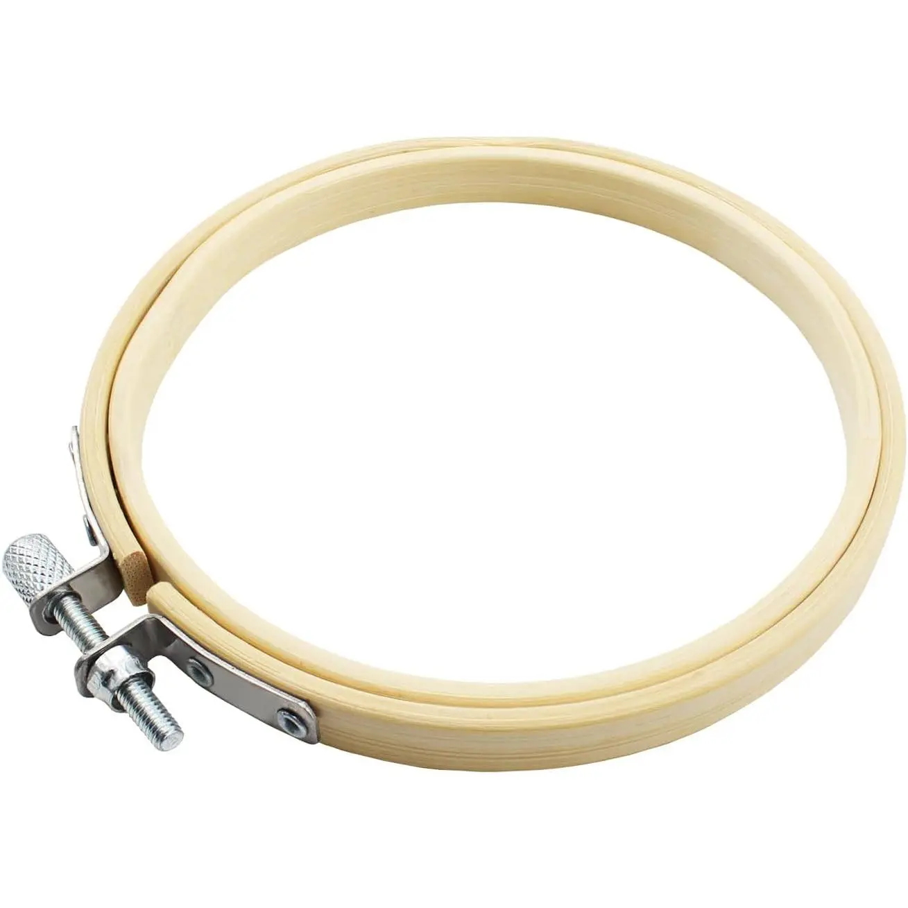4 inch Embroidery Hoops Set, Adjustable  Circle   Hoop Ring Round  Embroidery Hoops, Wooden Embroidery Frames