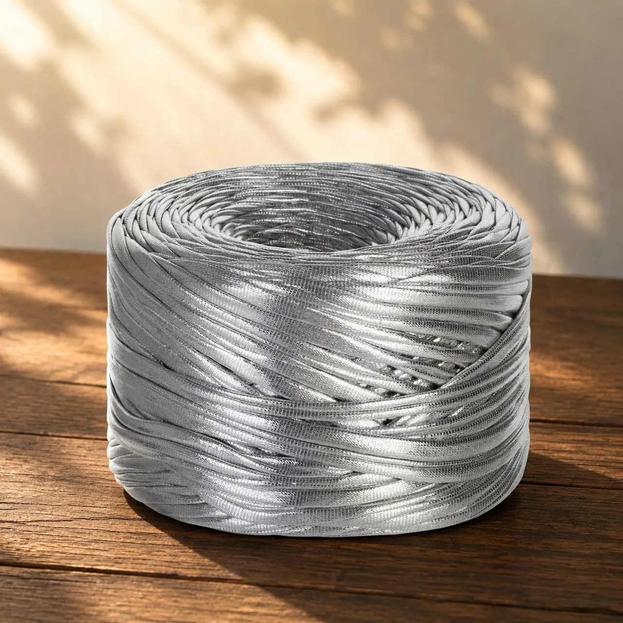 200g High Elastic Shiny Crochet Yarn, Bright Colors, Glossy Finish, Easy to Use, Ideal for Beginners, DIY Crafts, Crochet Projects, Bags, Baskets, Coasters
