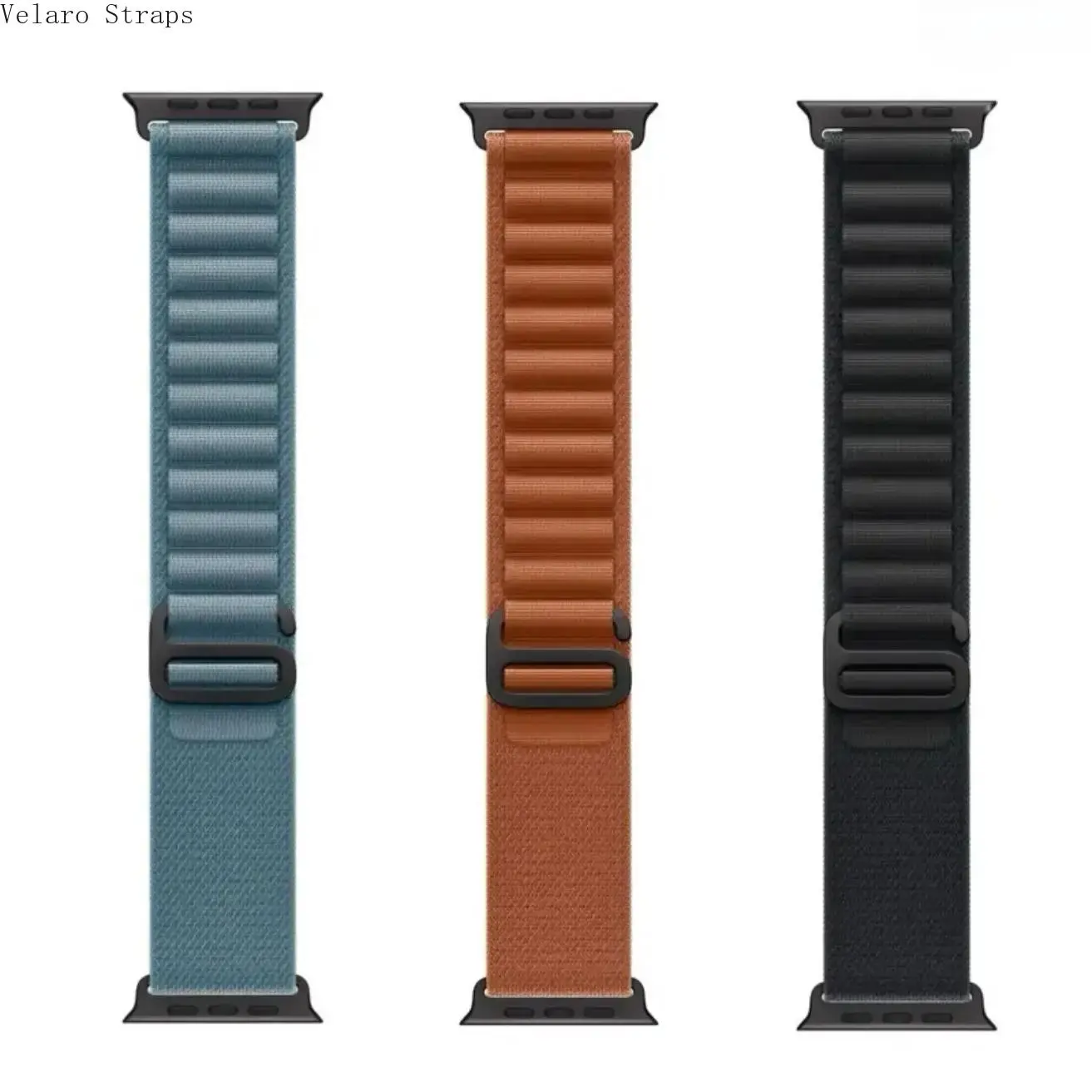 Alpine Loop Nylon Apple Watch Band, Adjustable Sport Replacement Strap Compatible with Apple Watch Ultra, Fits 42/44/45/46/49mm, Unisex Outdoor Accessory