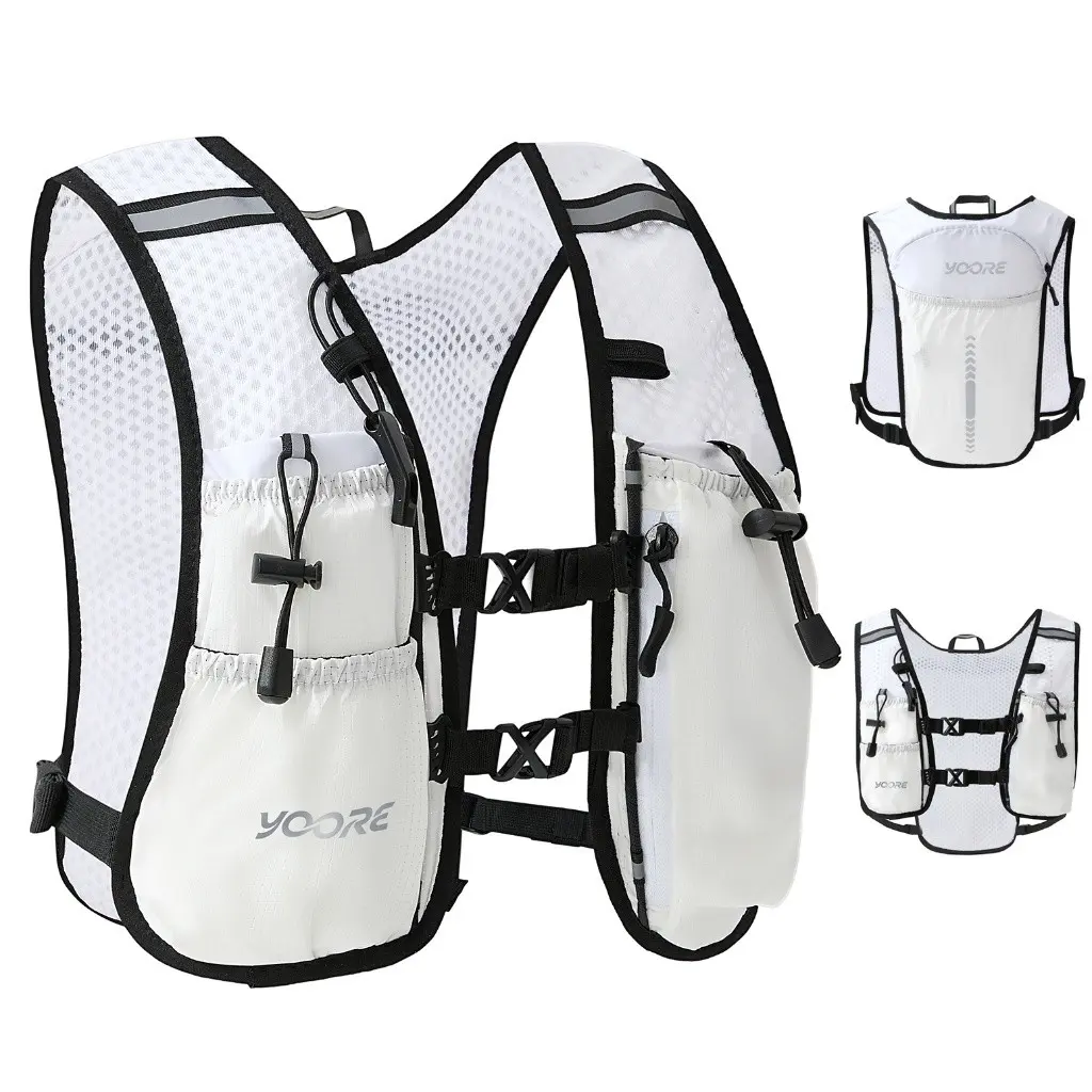 Running Vest Hydration Backpack for Men Women, 5L Lightweight Running Backpack, Ideal for Marathon, Trail, Cycling, Hiking, Jogging, Jogging Equipment