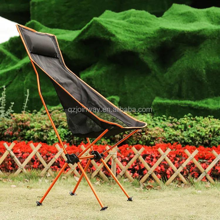 JW-040P Outdoor Folding Camping Chair Lightweight Compact Aluminum Frame Chairs with Storage Bag for Hiking Picnic