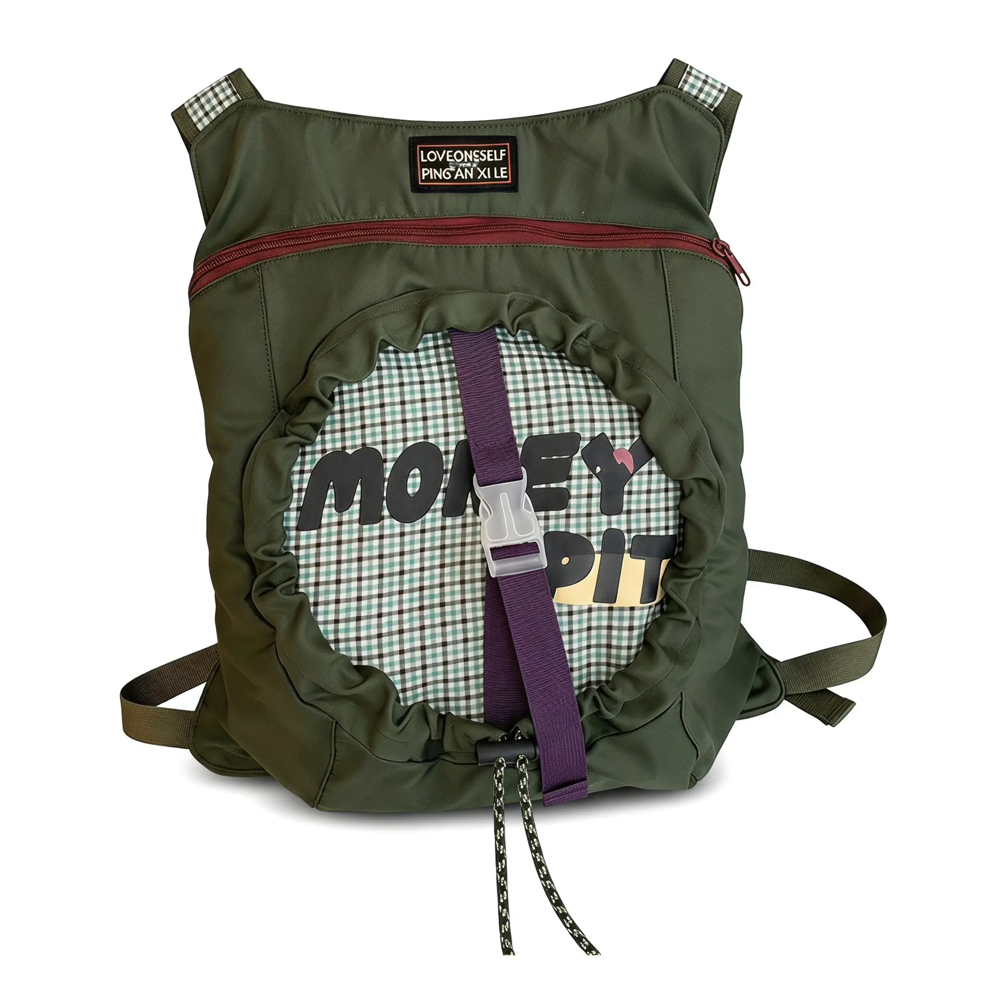 Unisex Solid Oxford Backpack, Waterproof 1 Size Daypack for   School, Campus Life & Hiking, 20-35L,   School Haul, One Size,back to school,back to school haul