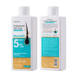 KORMESIC 5% Minoxidil & Keratin Hair Growth Smoothening Water - Professional Hair Care Treatment for Regain Thickness and Shine