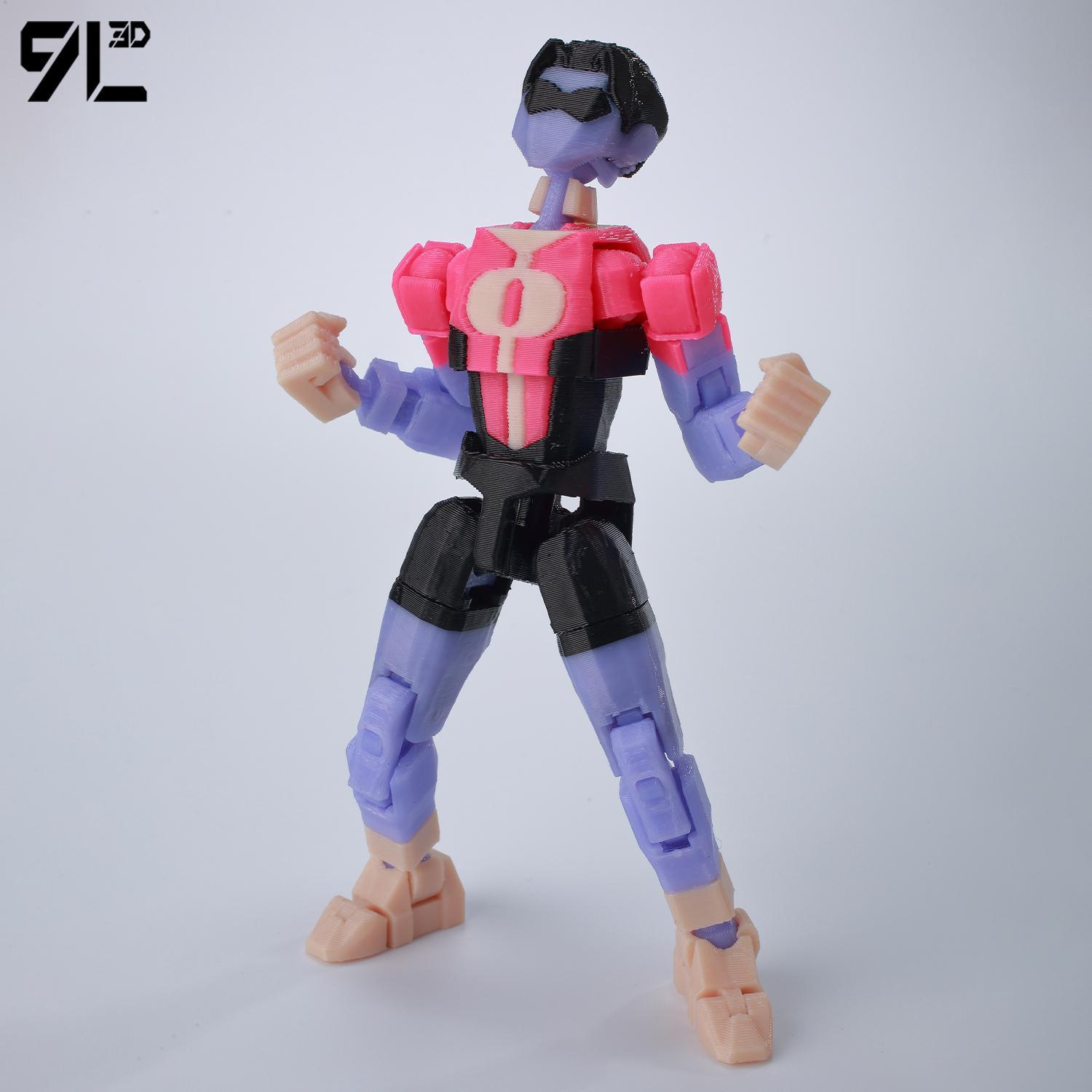 ​9L3D Dummy13 Invincible Boy Hero Oliver Figure Lucky13 3D Printed T13 Stress Relief Collectible Action Figure Titan13​