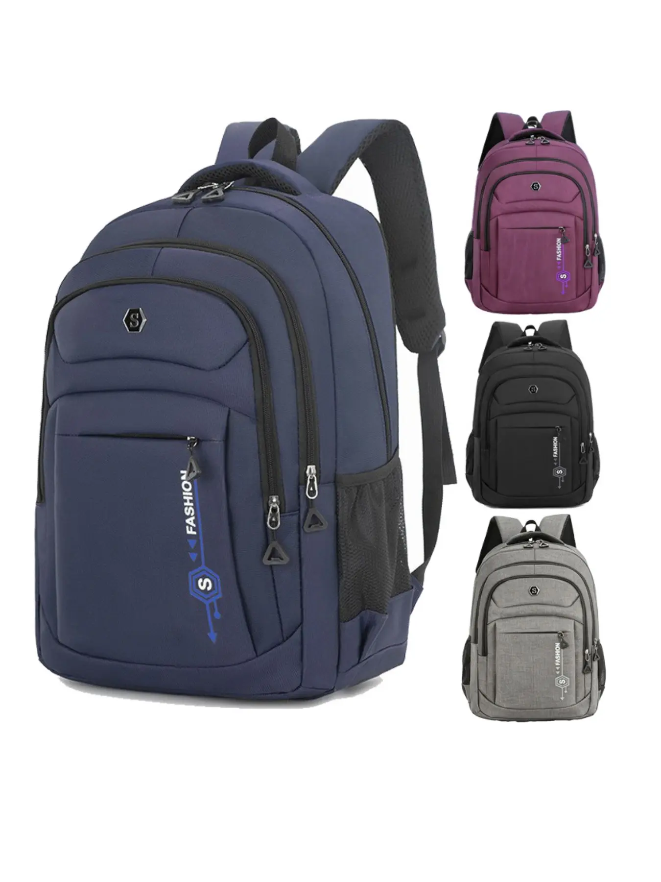 Men's Multi-functional Laptop Backpack, Travel Work Backpack, Large Capacity Waterproof Travel Backpack, Durable Anti-theft Bag for Business Commute & Outdoor Hiking, Traveler Essentials Backpack