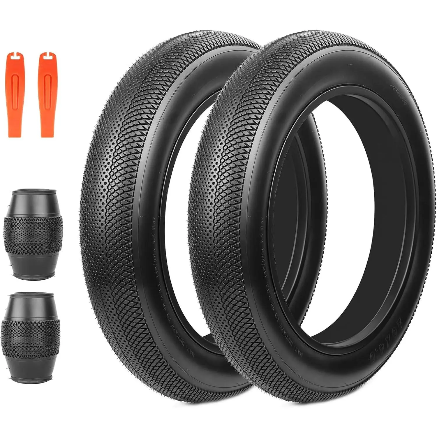 1 Pack Heavy Duty High-Performance Wear-Resistant 20/26x4.0 Fat Bike Tire for E-Bike Mountain Snow Bike, Optional Brown Wall/White Wall/Black