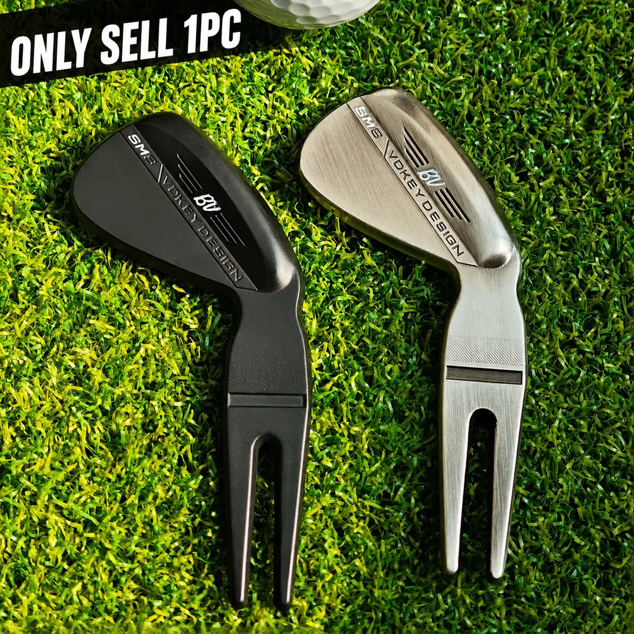 Golf Divot Tool, Scratch-Free Repair, Pro-Grade Turf-Friendly Accessory, Ideal for Golfers, Durable & Efficient Design, Golf Gift, Golf Equipment