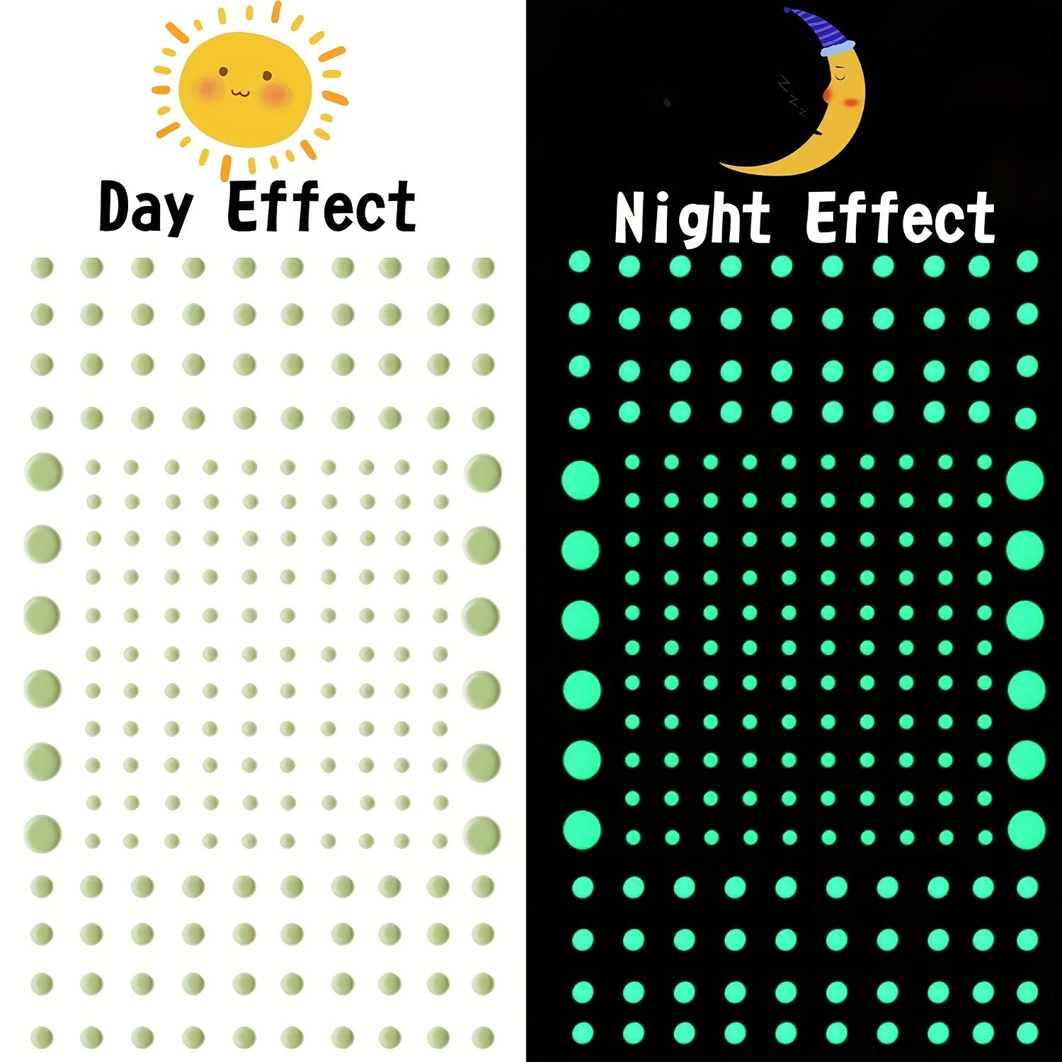 Starry Sky Pattern Luminous Ceiling Sticker, 202pcs/set 3d Glow in The Dark Ceiling Sticker, Decorative Wall Sticker for Home Bedroom, Decoration Supplies Ornaments, Decorative Stickers, Wall Decal