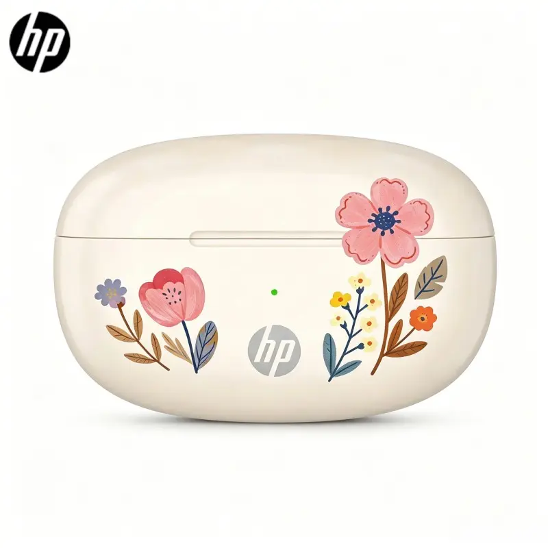 Hp H10i Noise-Canceling True Wireless Bluetooth-compatible Earbuds, Bluetooth-compatible 5.4, TWS Stereo, HiFi Sound, 120hr Battery, Ipx4 Waterproof, Comfortable Fit, Noise Cancelling Earphones
