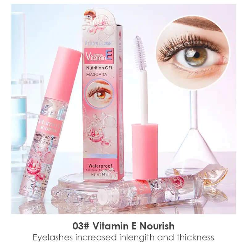 Clear Lash Primer Mascara Base Curling Buildable Hold Smudge Resistant Water Friendly Eyelash Base Makeup for Holiday Dinner Club Daily Party Looks