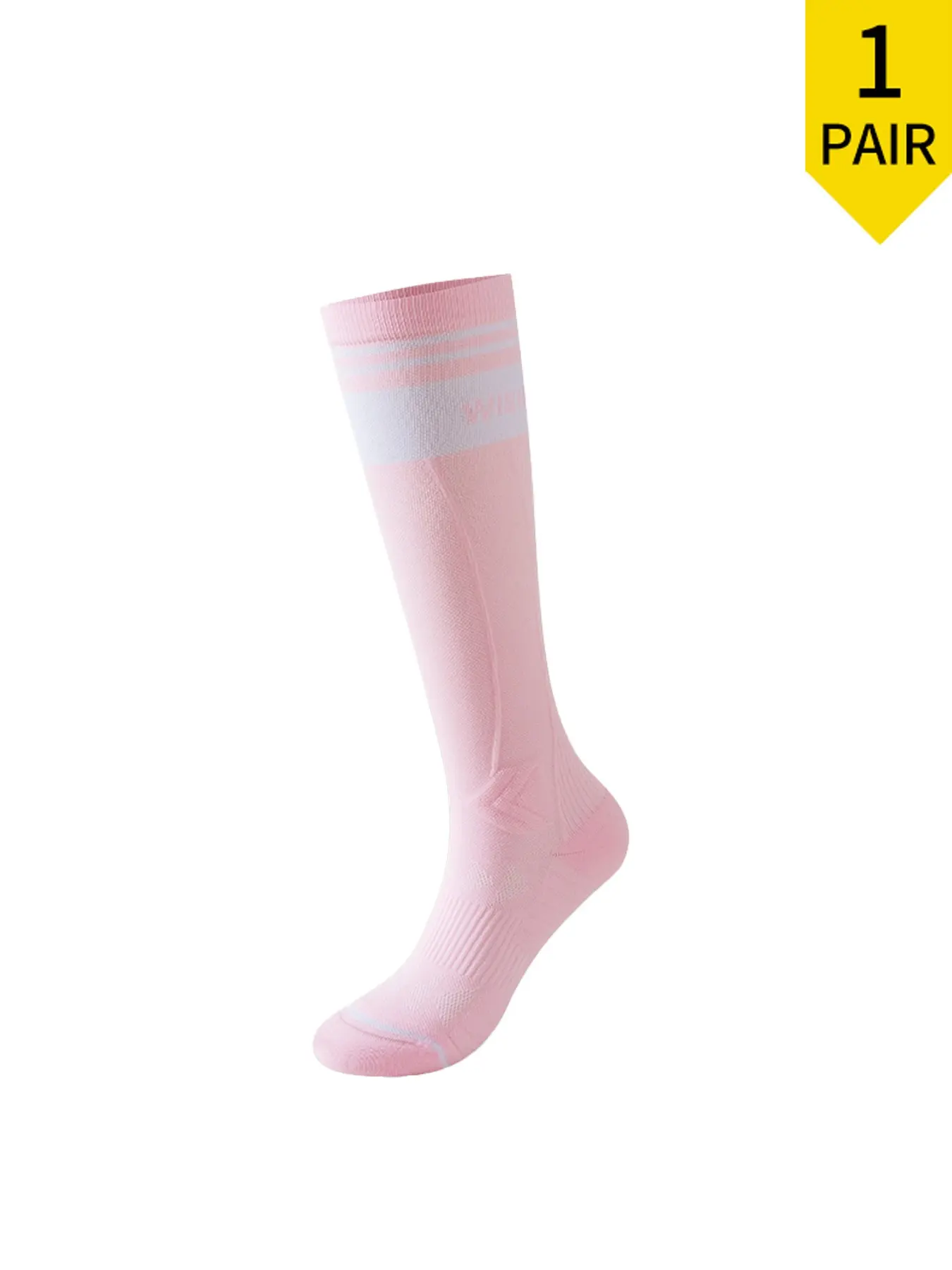 【1 pair】Womens Knee High Compression Socks Breathable Running Calf Support Athletic
