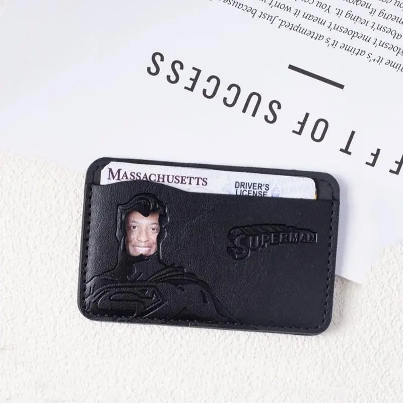 Men's Fashion Trend Card Bag and ID Card Holder, Driver License Holder, Small and Convenient, Ideal for Storing ID Cards and Cash, Perfect for Daily Use