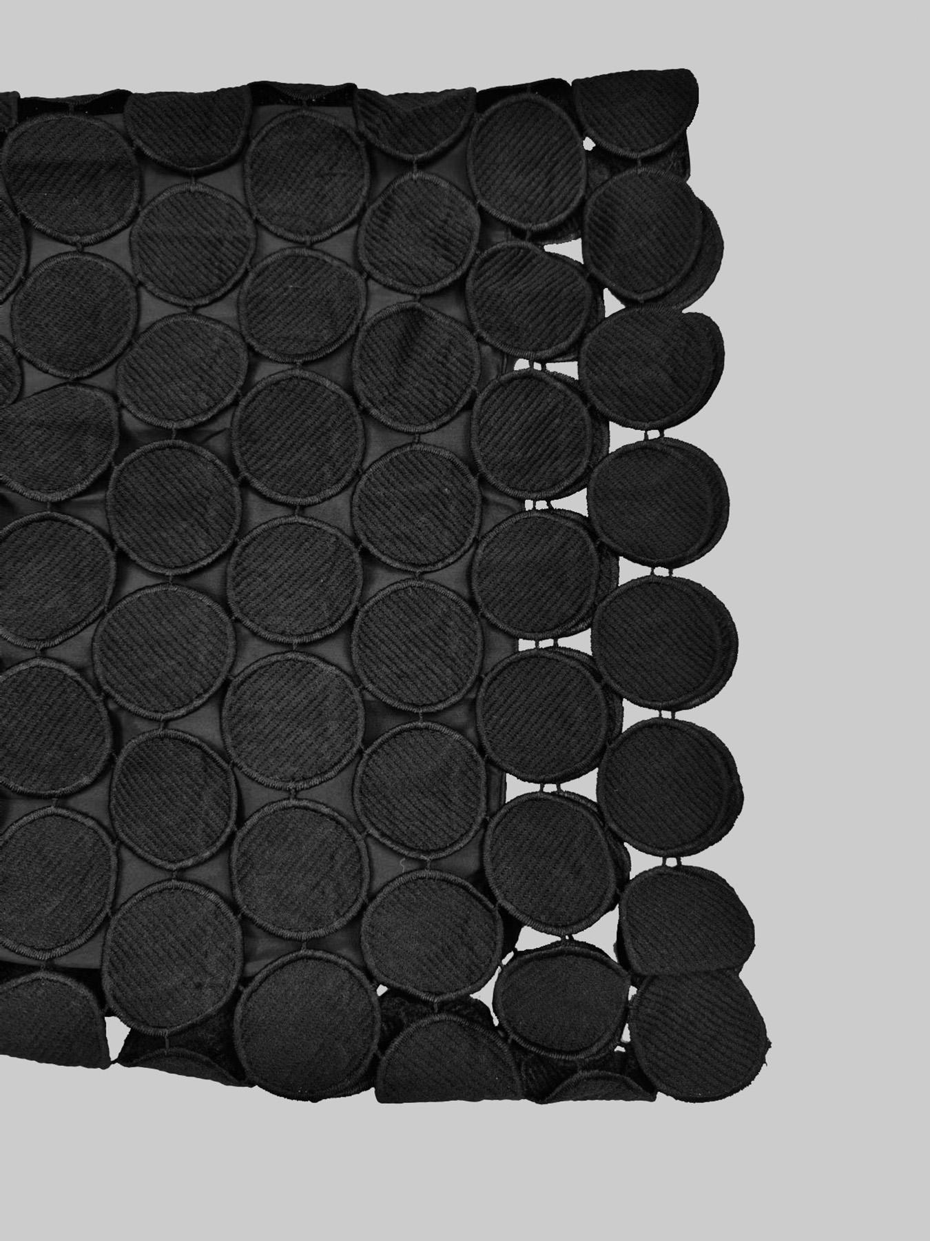 Women's Plain Black Hollow Out Wide Leg Pants, Casual Comfy High Waist Trousers for Daily Wear, Ladies Bottoms for All Seasons