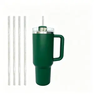 2026 New Princess Glitter 40oz Straws, Sparkly Tumbler Straws, Shiny Cup Accessories for Daily Beverage Use summervibes