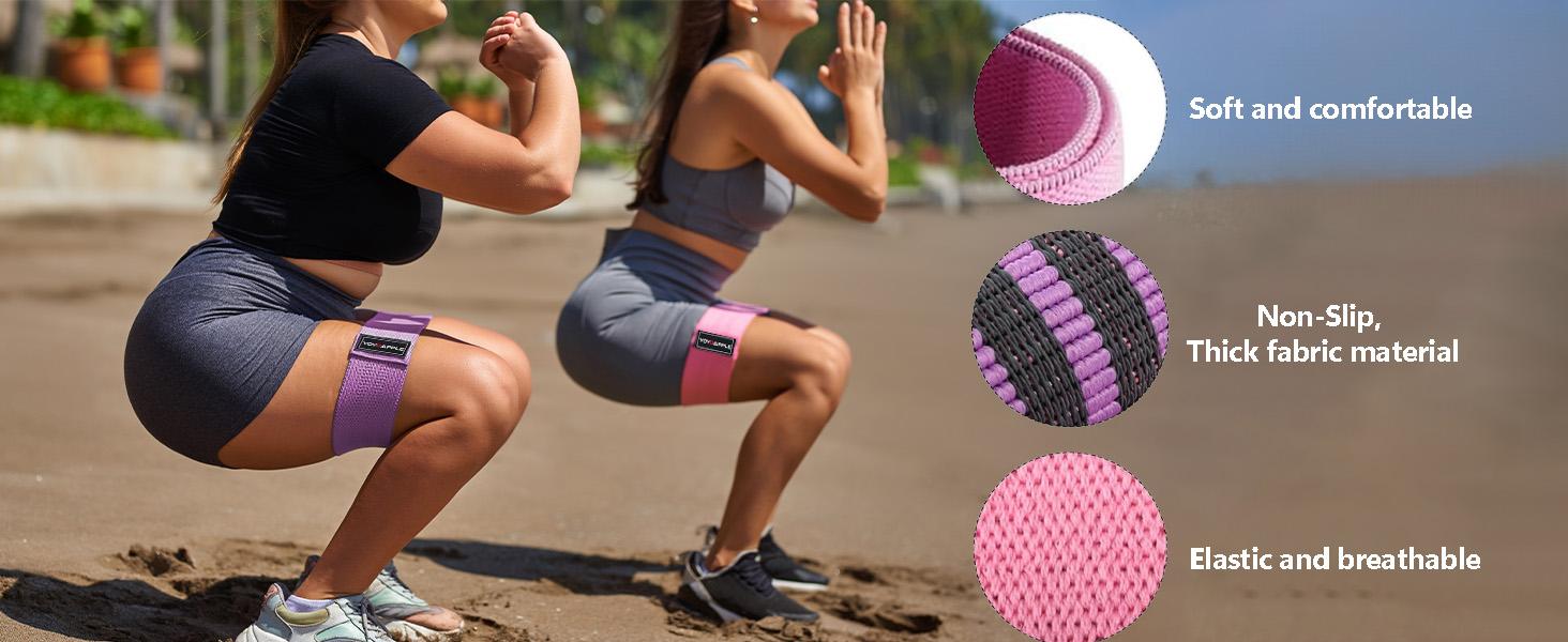 11 PCS Pilates Kit for Home Workouts Women – Includes Pilates Ring & Ball, 3 Fabric Resistance Bands, Hip Thrust Belt, 8-Shaped Band, Yoga Strap, Sticky Socks, Stretching Band, Carry Bag & Manual