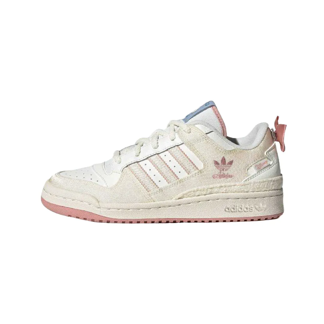 adidas Disney X  Originals Forum Fashion Versatile Low Top Basketball Shoes JR4247