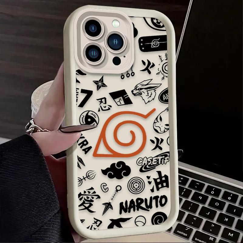 Anime N-NARUTOS Silicone Case For iPhone 17 16 15 14 13 12 11 Pro Max Plus Air Shockproof Cover Anime N-NARUTOS Silicone Case For iPhone 17 16 15 14 13 12 11 Pro Max Plus Air Shockproof Cover