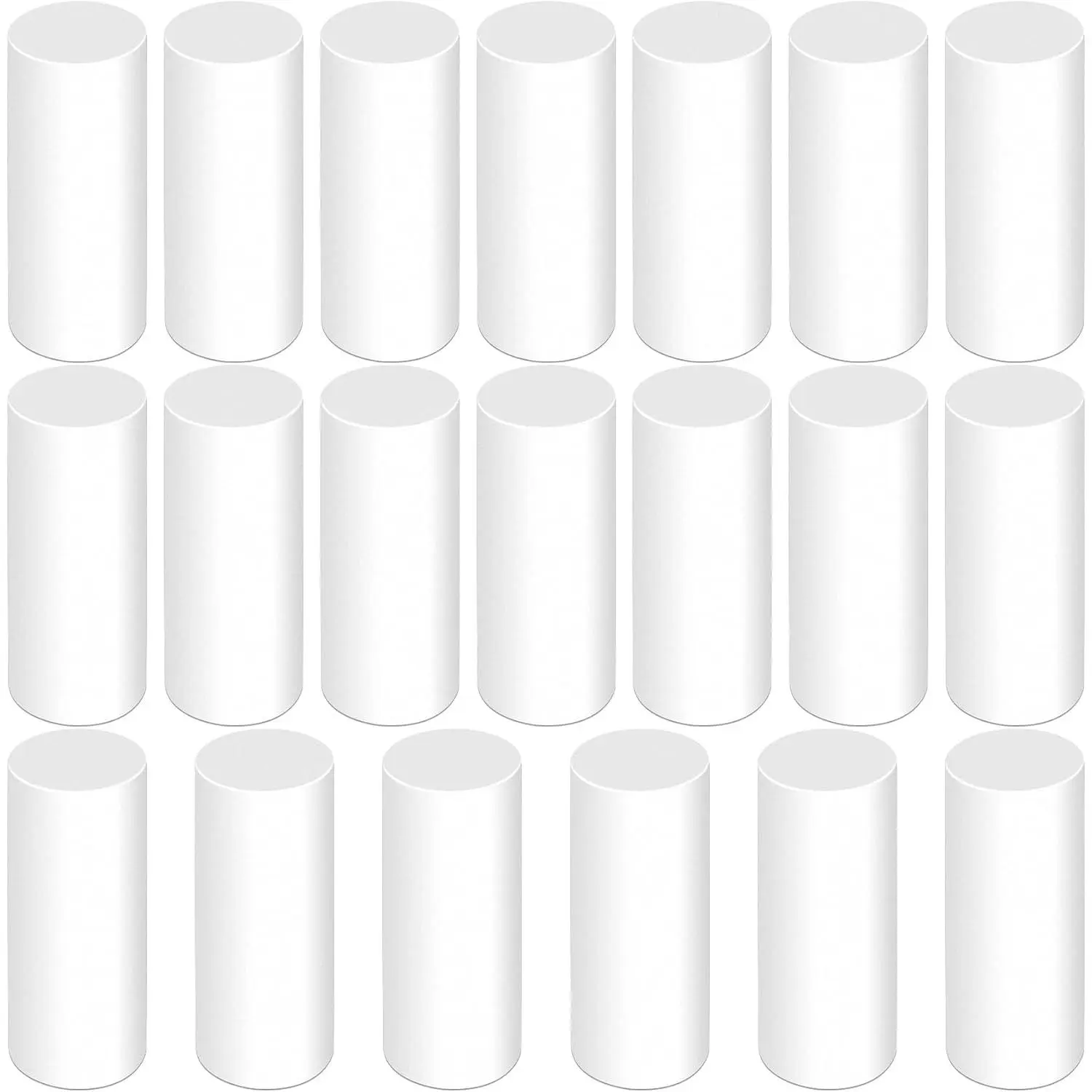 20 count White Refill Erasers for Propelling Pencils,  Traceless Eraser , Mechanical Pencil Eraser Refills for Office, Notebook