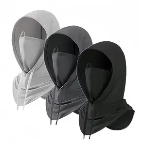 3 Pack Balaclava Ski Mask, UPF 50+ UV Protection Cooling Face Cover for Men Women, Adjustable Lightweight Hood for Motorcycle Cycling