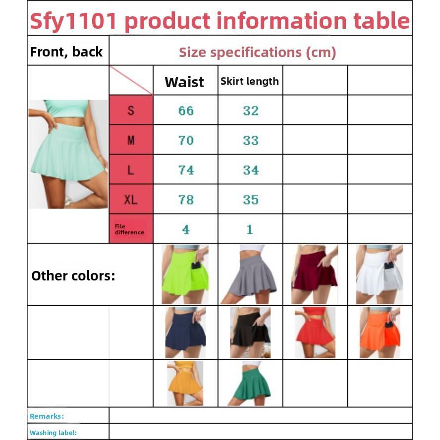 Women's High-Waisted Color Block Tennis Skirt | Slim Fit Sports Skort with Lined Shorts & Pockets for Workout & Casual Wear