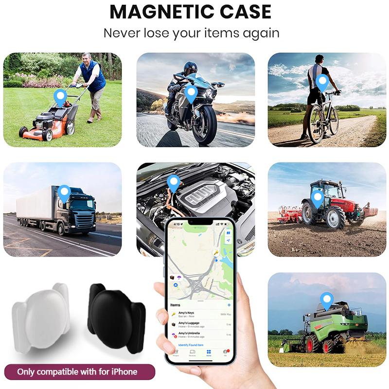 1/ 4Pack GPS Tracker Strong Magnetic Car Vehicle Tracking Anti-loss Positioning Device Car Locator work with