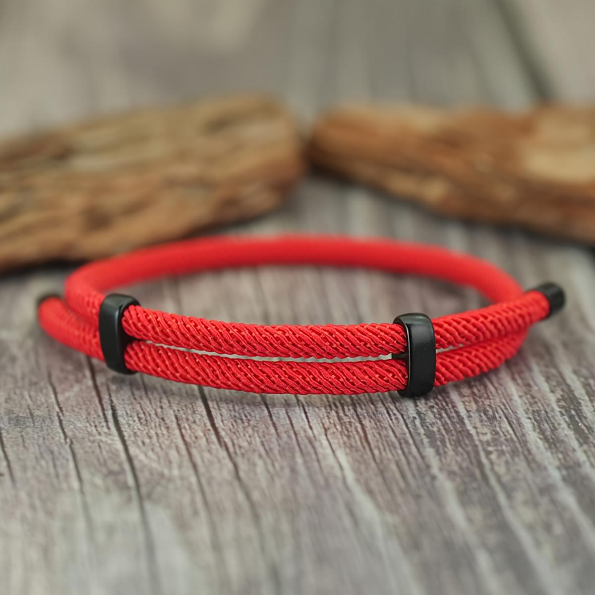 Minimalist 4mm Grade A Milan Rope Bracelet Men Sliding Adjustable Cord Bracelet Gift for Lover Jewelry Accessories