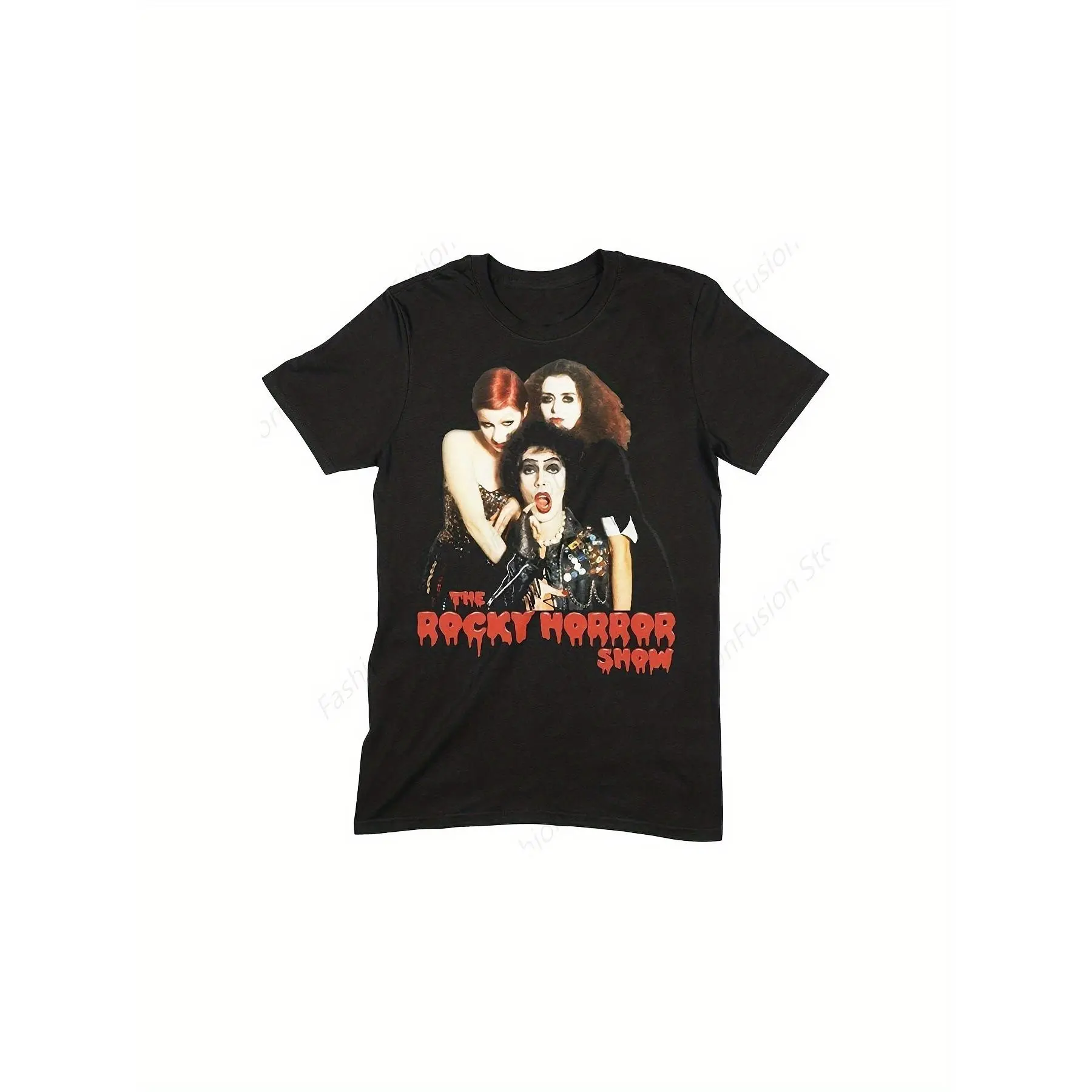 Rocky Horror Show Men's T-Shirt - Pure Cotton, Casual Crew Neck Short Sleeve Printed Top, Machine Washable