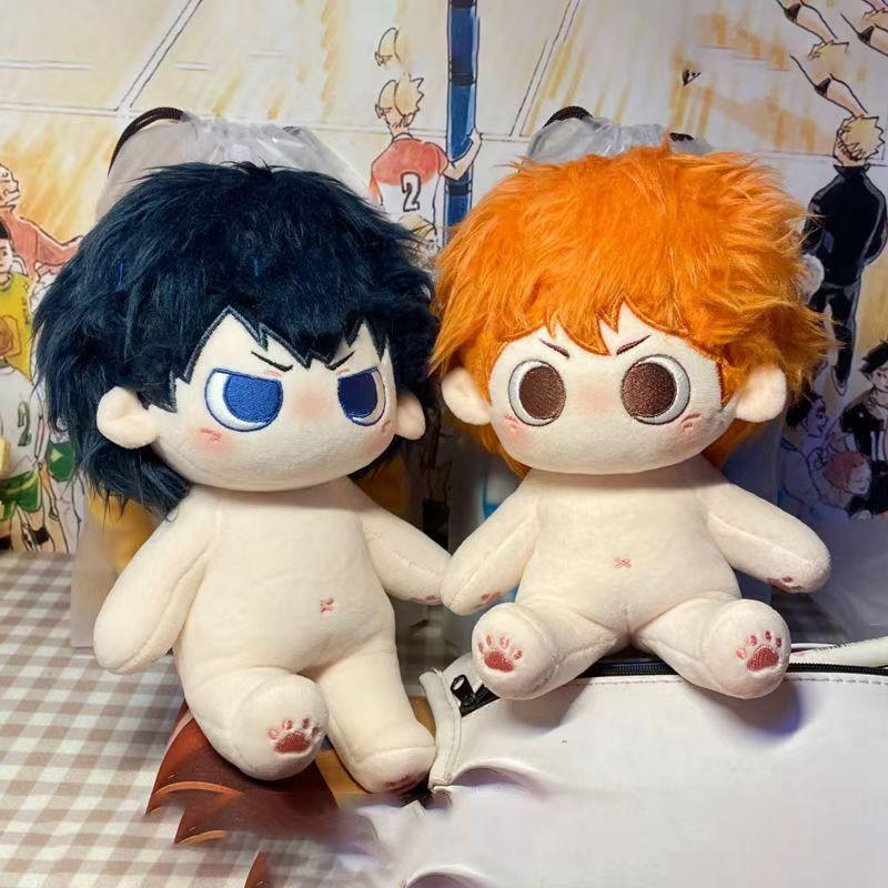 Stuffed 20cm Anime Haikyuu!! Hinata Shoyo kageyama tobio Anime Figures Plush Cartoon Cotton Dolls Toys Gifts for Children Adults