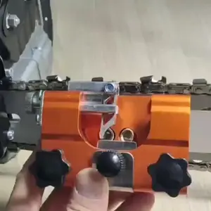 Portable Chainsaw Sharpener Kit, Quick Chain Saw Sharpening Tool, Hand Crank Grinder, Electric Chainsaw Accessories for All Types