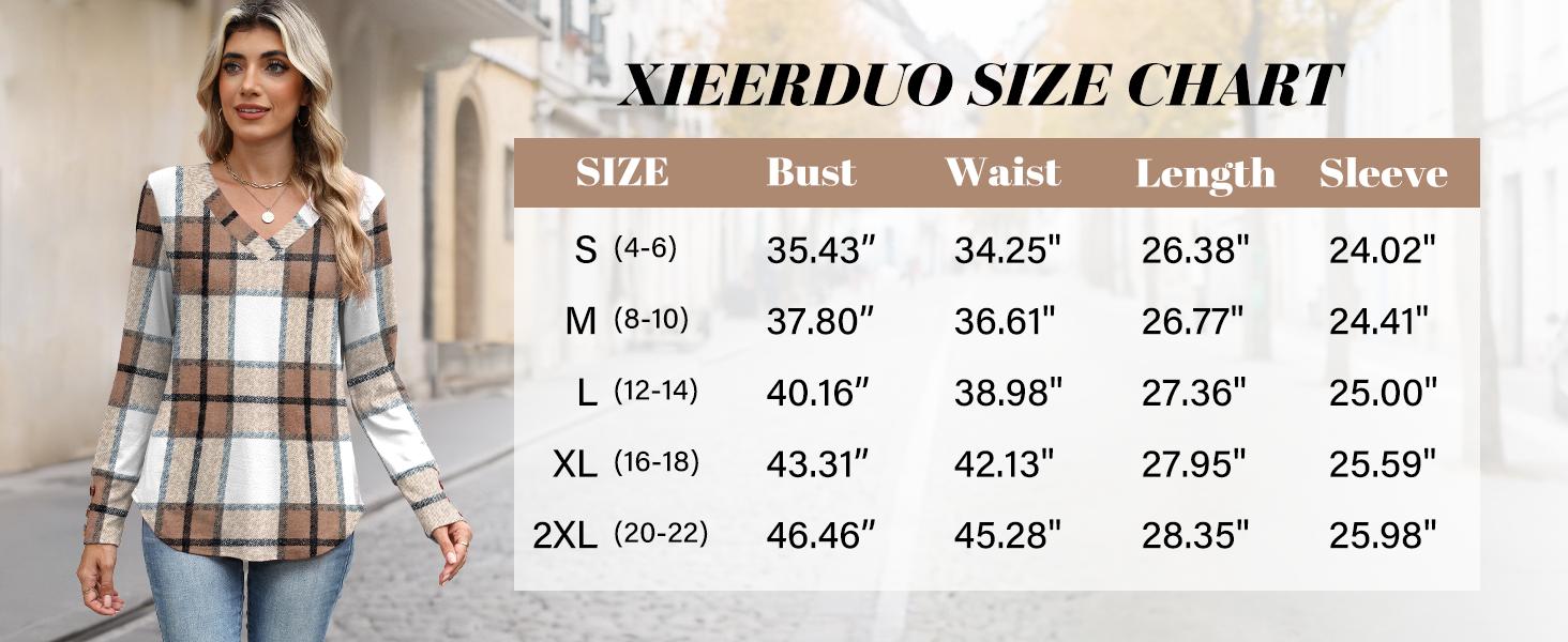 WIHOLL Long Sleeve Shirt for Women Fall Outfits 2025 Dressy Casual Fashion Clothing V Neck Tunic Tops with Button Womenswear Blouse SpringStatements WIHOLL Long Sleeve Shirt for Women Fall Outfits 2025 Dressy Casual Fashion Clothing V Neck Tunic Tops with Button Womenswear Blouse SpringStatements