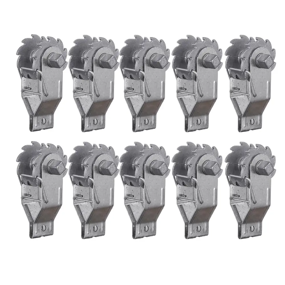 Electric Fence Wire Strainer, 10PCS Duty Inline Wire Tensioner, Wire Ratchet Tensioner for Electric Fence, Farm Fence
