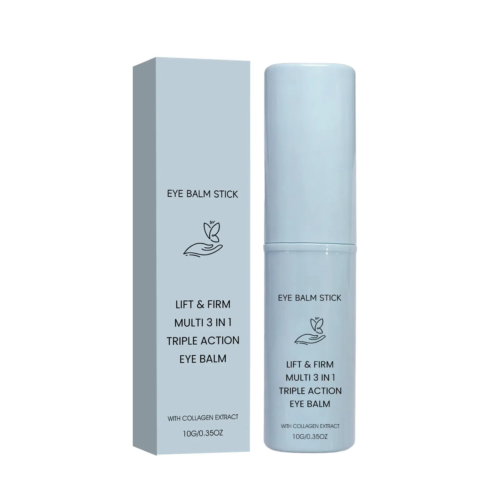 Collagen Eye Cream Stick - Moisturizing And Hydrating, Delicately Caring For The Eye Area Skin. Daily Gentle Massage Eye Cream.