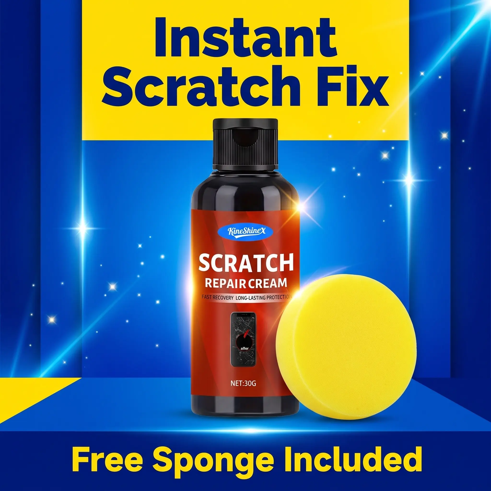 Multi-Functional Nano Scratch Polish Repair Gel, Deep Scratch Repair, Fixes Phone Screen, Metal Frame Wear, Glasses Scratches, Enhances Appearance