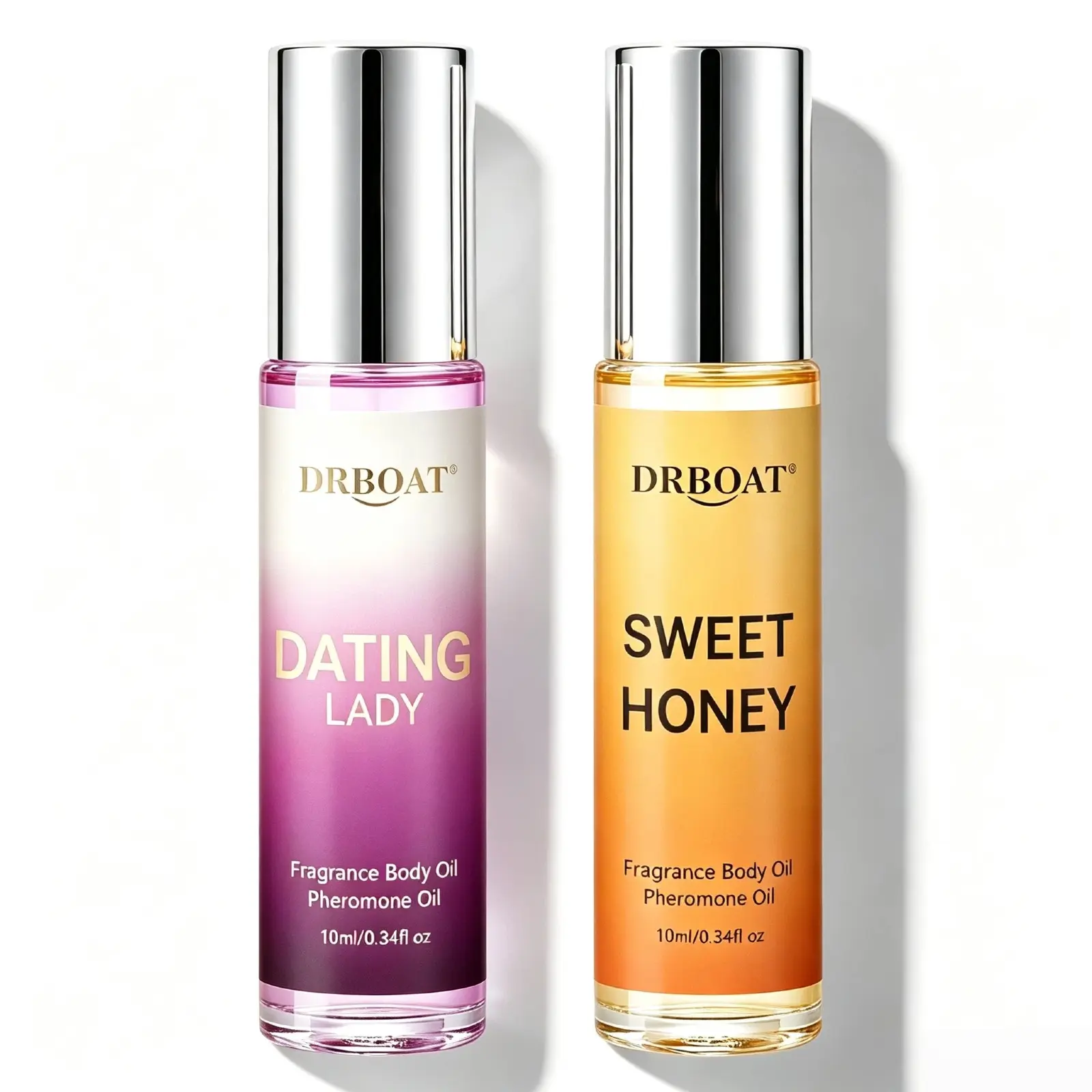 Honey & Date Pheromone Oil - Oud Roll On Subtle Perfume Oil, Vanilla & Bergamot Scent Oil for Unisex, Romantic Oil Portable Perfumes Traveling or Home Bathroom Use.