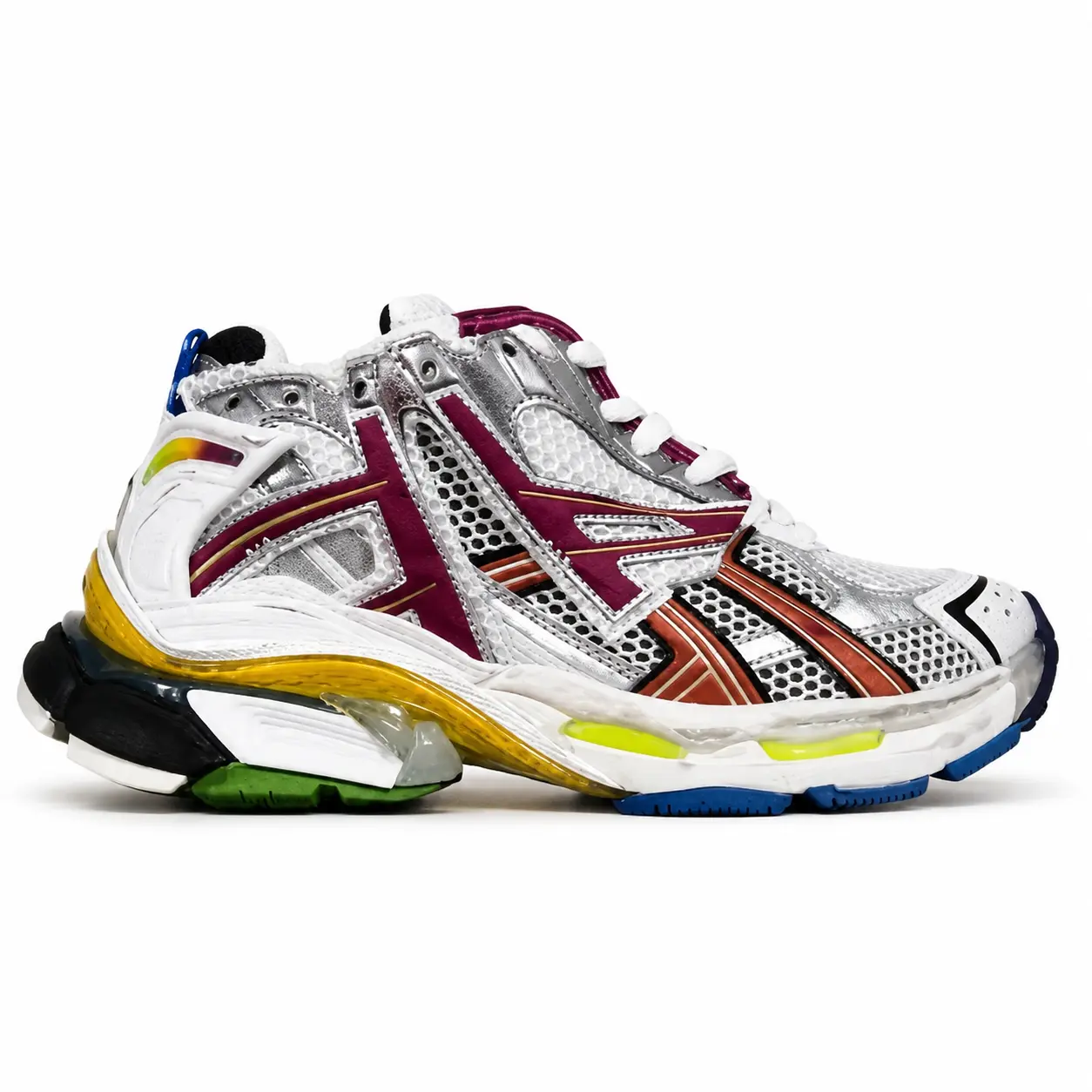 Men's and Women's Blade Training Sneakers - Breathable Athletic Trainers with Thick Height-Increasing Sole, Lightweight for Daily Running, Walking