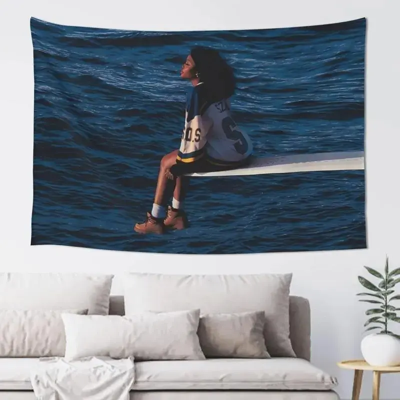 3x5Ft $ZA Album Cover Flag Tapestry for Wall Hanging College Dorm Men Cave Decorative Banner with 4 Brass Grommets